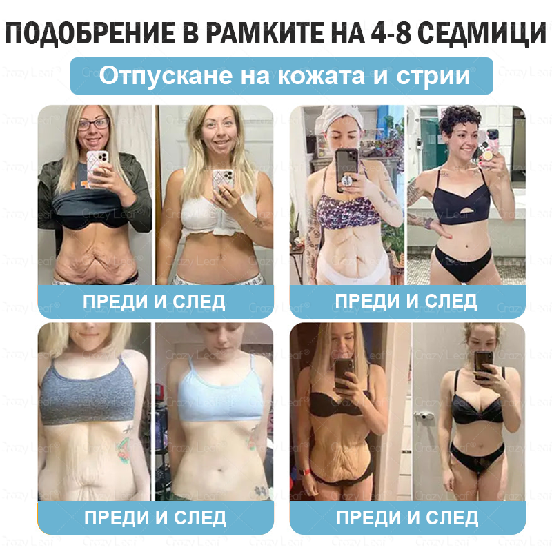 CrazyLeaf® Slim & Vitality Tirzepatide – орален разтвор, който подкрепя отслабването, кръвното налягане и нивата на захар